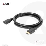 Ultra High Speed HDMI Verlängerungskabel 4K120Hz 8K60Hz 48Gbps St./B. 1 m 30AWG