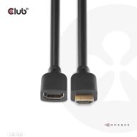 Ultra High Speed HDMI Verlängerungskabel 4K120Hz 8K60Hz 48Gbps St./B. 1 m 30AWG