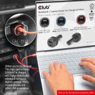 Notebook / Laptop Power Car Charger 63 Watt 
