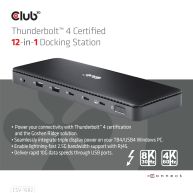 Thunderbolt™ 4 Certified 12-in-1 Docking Station