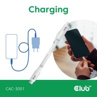 USB C kabel Weiß