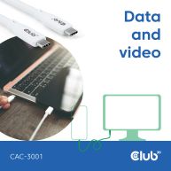 USB C kabel Weiß