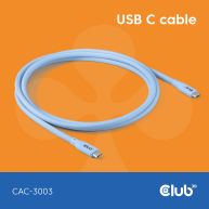 USB C kabel Blau