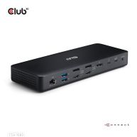 Thunderbolt™ 4 zertifizierte 16-in-1 Vier-Displays Docking Station