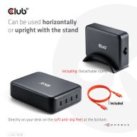 Travel Charger 240 Watt GaN technology, Four port USB Type-C, Power Delivery(PD) 3.1 and PPS Support
