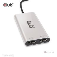 Thunderbolt™ 3 auf Dual DisplayPort™ 4K60Hz Adapter