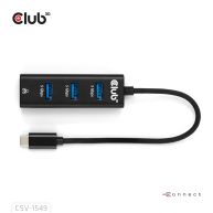 USB Type-C 3.2 Gen1 to 3 Ports USB Type-A with Gigabit Ethernet