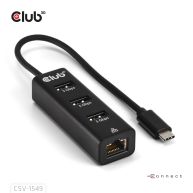 USB Type-C 3.2 Gen1 to 3 Ports USB Type-A with Gigabit Ethernet