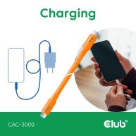 Cable USB C Naranja