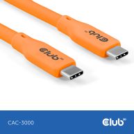 Cable USB C Naranja