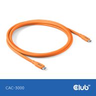 Cable USB C Naranja