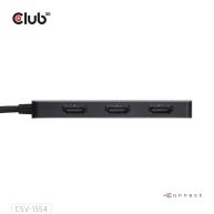 Hub MST de USB Tipo-C a triple HDMI™ 4K60Hz 