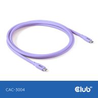 USB C Kabel Lila