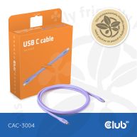 USB C Kabel Lila