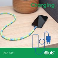 USB-C® trenzado Cable Azul