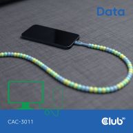 USB-C® trenzado Cable Azul