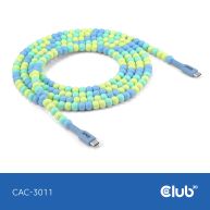USB-C® trenzado Cable Azul
