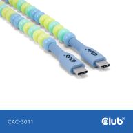 USB-C® trenzado Cable Azul