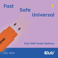 USB-C® Ladegerät 30 Watt 2 Stück Orange