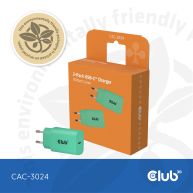 USB-C® Ladegerät 30 Watt 2 Stück Grün