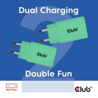 USB-C® Ladegerät 30 Watt 2 Stück Grün
