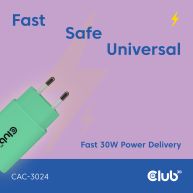 USB-C® Ladegerät 30 Watt 2 Stück Grün