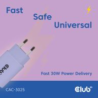 Pack de 2 cargadores USB-C® de 30 Watt Púrpura