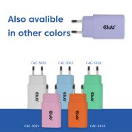 Pack de 2 cargadores USB-C® de 30 Watt Púrpura