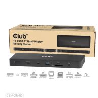 14-1 USB-C® Quad Display Docking Station 