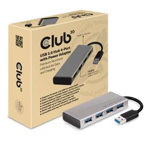 Güç Adaptörlü USB 3.1 Hub 4-Port