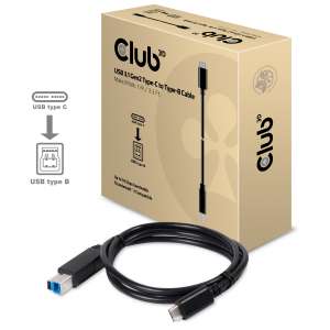 USB 3.1 Gen2 Tipo-C a Cable Tipo-B M/M 1m/3.28ft 