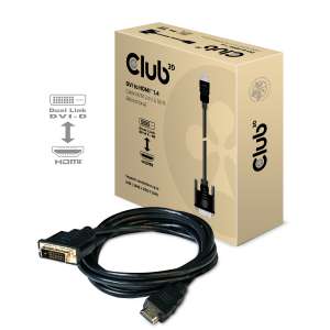 DVI - HDMI 1.4 Kablo M/F 2m/6.56ft Çift Yönlü