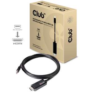 CAC-1182Mini DisplayPort™ 1.4 to HDMI™ 2.0b HDR Cable Male/Male 2m/6.56 ft.