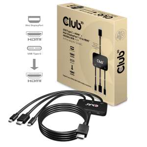 USB Typ-C HDMI™ Mini DisplayPort1.2 auf HDMI 4K60Hz HDR St. auf St. aktiver Adapter 32AWG