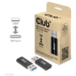 USB 3.2 Gen1 Typ-A auf USB 3.2 Gen1 Typ-C Adapter St./B.