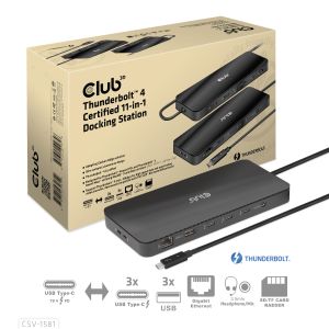 Thunderbolt 4 Certified 11-in-1 Docking Station