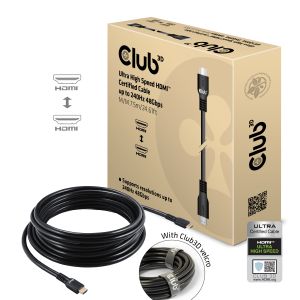Zertifiziertes Ultra High Speed HDMI™ Kabel mit bis zu 240Hz und 48 Gbit/s Stecker/Stecker 7.5m 