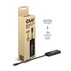 USB Type-C to Triple HDMI™ MST Hub 4K60Hz 