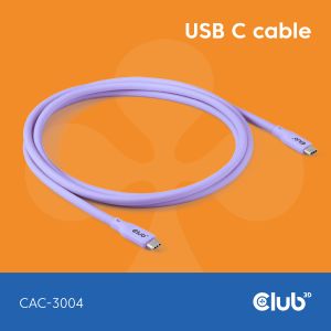 USB C Kabel Lila