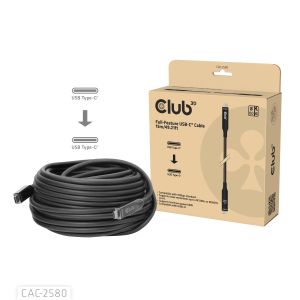 CAC-2580 Full-Feature USB-C® Cable 15m / 49.21ft 8K60Hz 10Gbps 60W