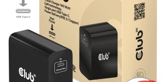 Travel Charger 140 Watt GaN technology, Single port USB Type-C, Power Delivery(PD) 3.1 Support