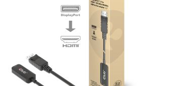 DisplayPort1.4 auf HDMI 4K120Hz/8K60Hz HDR-Aktiv-Adapter St./B 