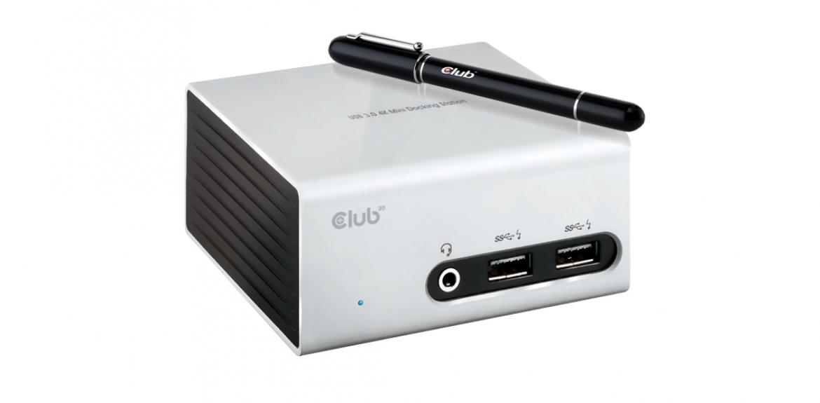 Club 3D | USB 3.0 4K UHD Mini Docking Station Club 3D | USB 3.0 4K UHD Mini Docking Station