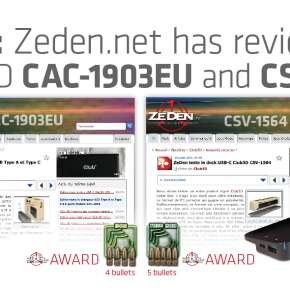 Reseñas del CLUB 3D CAC-1903EU y CSV-1564.