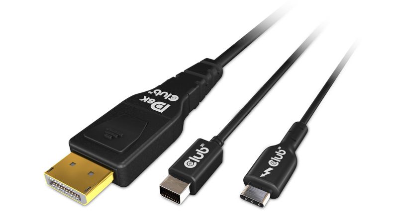 DisplayPort-, Mini-DP- und Thunderbolt-Anschlüsse