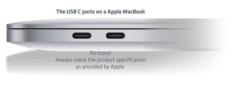 USB C port Apple Mac